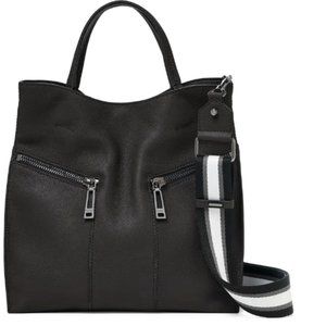 NWOT Trigger Pebbled Leather Satchel